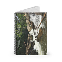 Load image into Gallery viewer, ROUTE 9 FALLS Spiral Notebook
