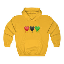 Load image into Gallery viewer, BLK LOVE Hooded Sweatshirt