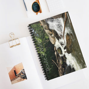 ROUTE 9 FALLS Spiral Notebook
